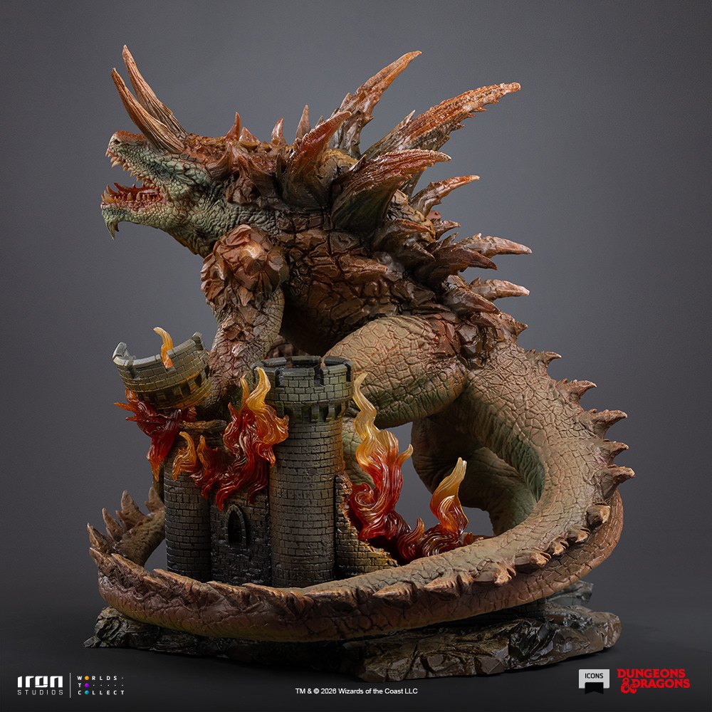 Tarrasque Icons Statue by Iron Studios — official photo 12