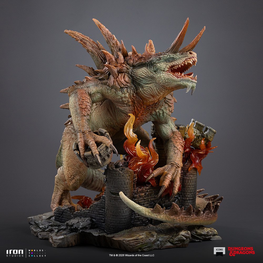 Tarrasque Icons Statue by Iron Studios — official photo 14