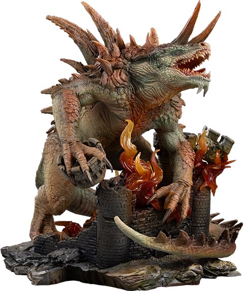 Tarrasque Icons Statue by Iron Studios — official photo 15
