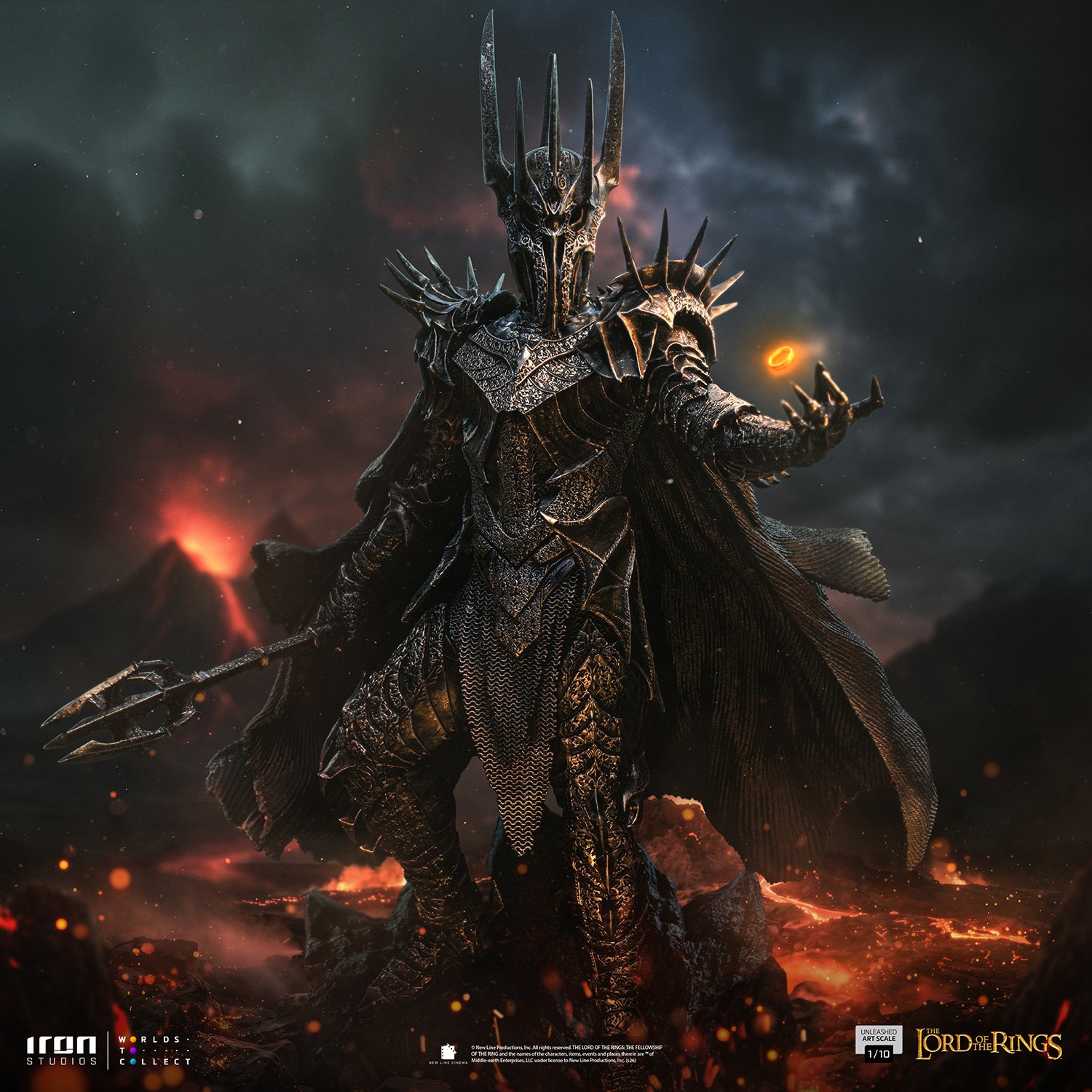 Sauron Unleashed 1:10 Scale Statue by Iron Studios