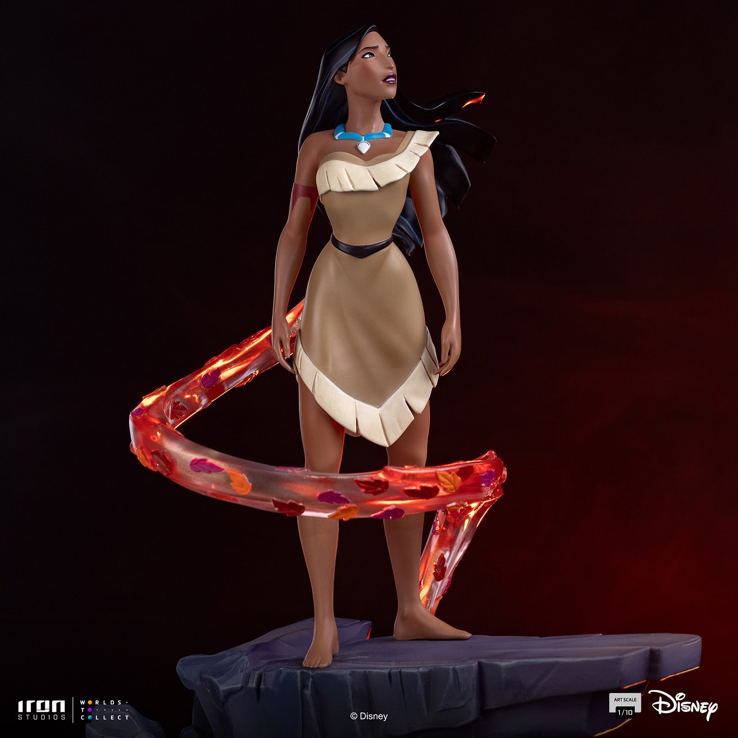 Pocahontas Colors of the Wind Version 1:10 Scale Statue by Iron Studios — official photo 6