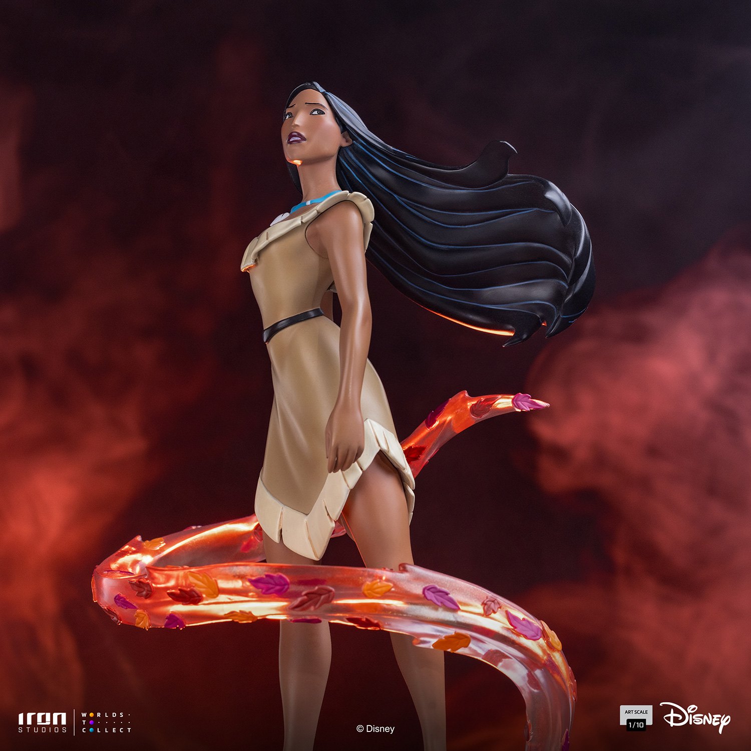 Pocahontas Colors of the Wind Version 1:10 Scale Statue by Iron Studios — official photo 14