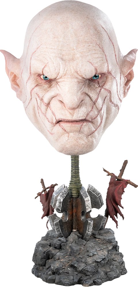 Azog Art Mask Life-Size Bust by PureArts — official photo 15
