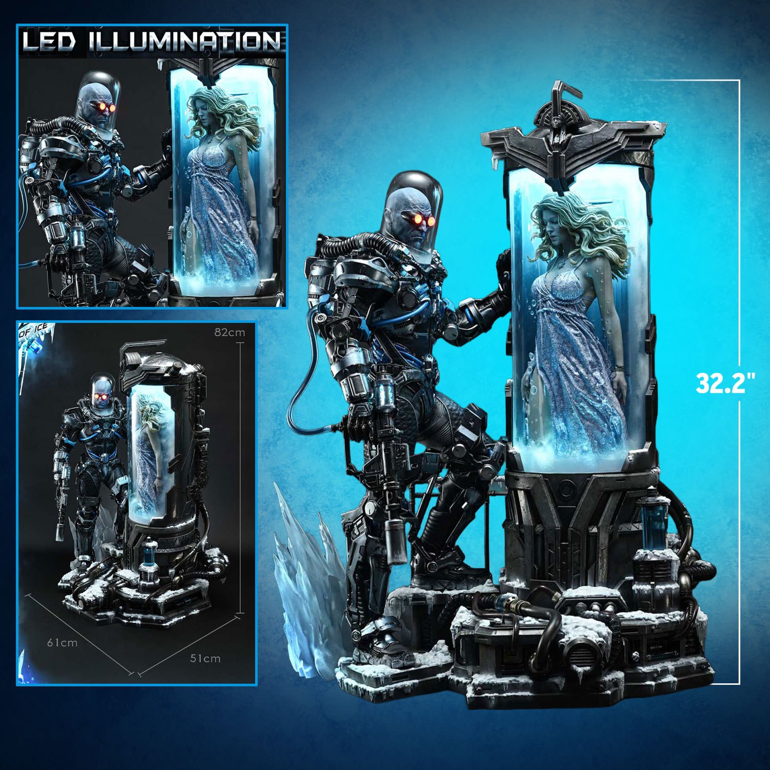 Mr. Freeze: Heart of Ice 1:3 Scale Statue by Prime 1 Studio