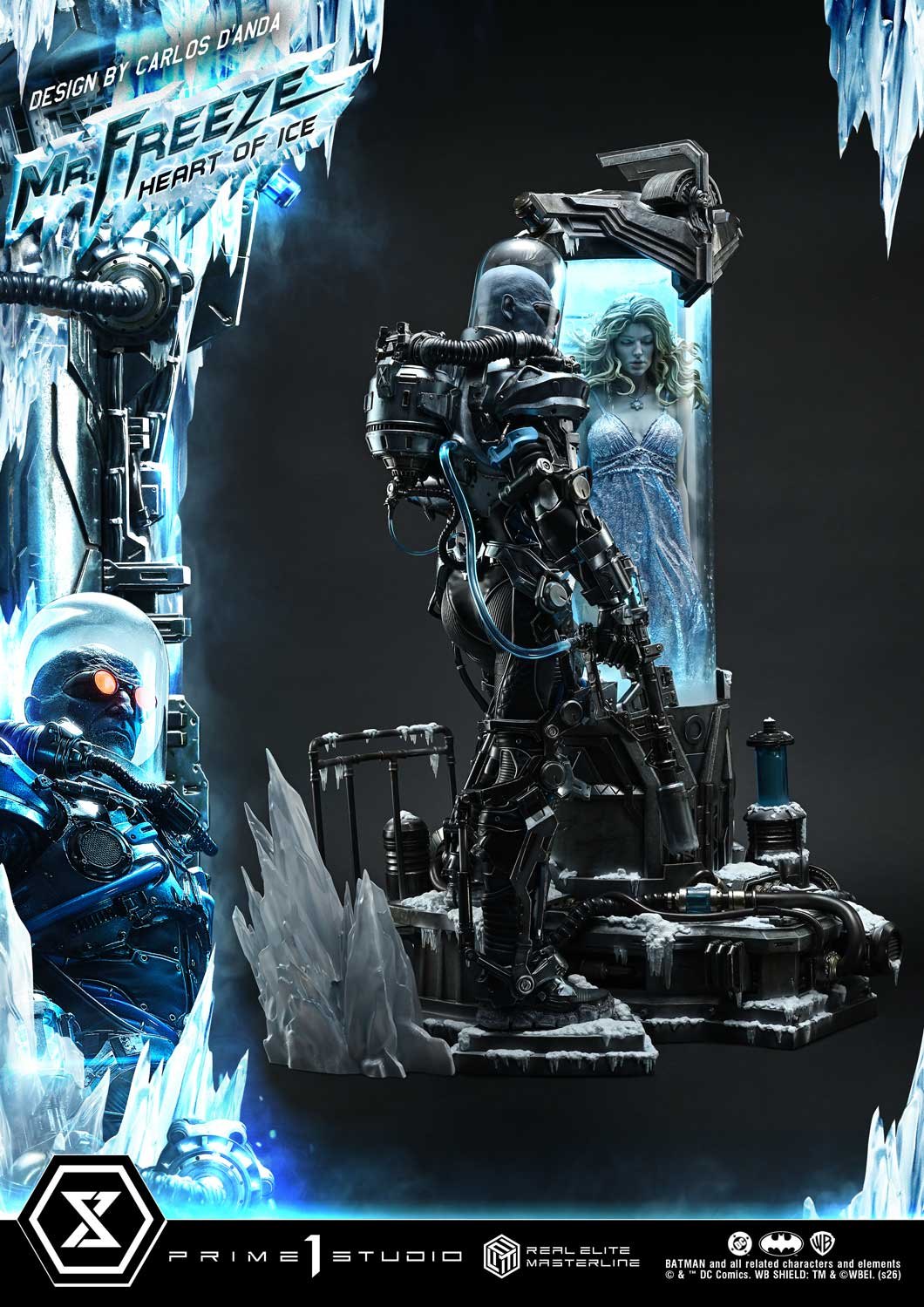 Mr. Freeze: Heart of Ice 1:3 Scale Statue by Prime 1 Studio — official photo 10
