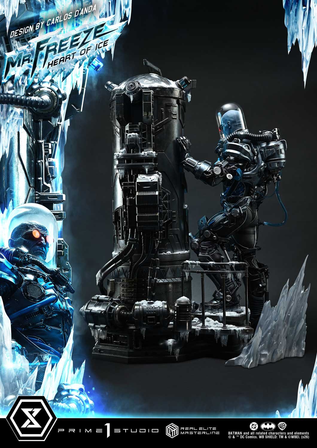 Mr. Freeze: Heart of Ice 1:3 Scale Statue by Prime 1 Studio — official photo 11