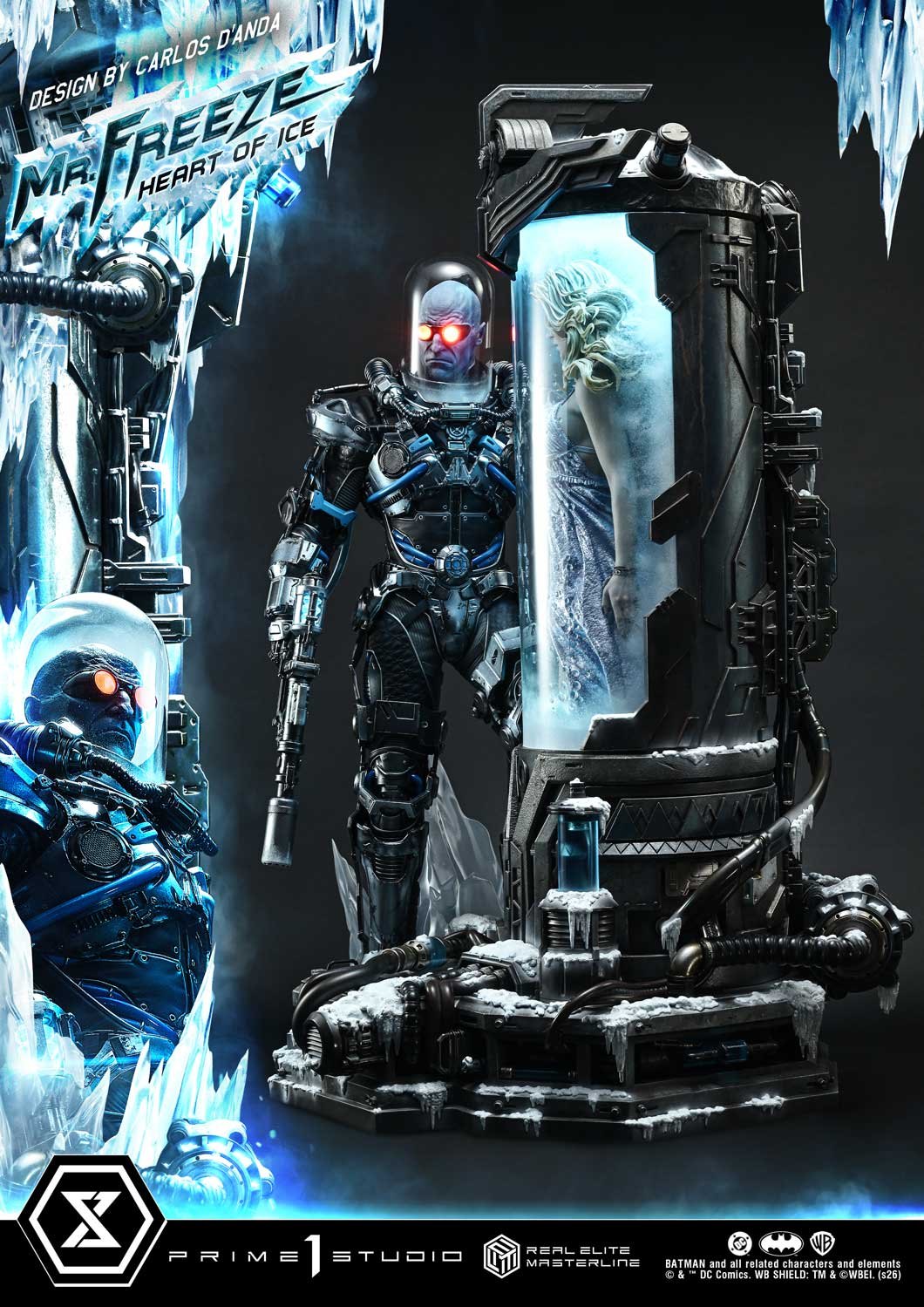 Mr. Freeze: Heart of Ice 1:3 Scale Statue by Prime 1 Studio — official photo 12