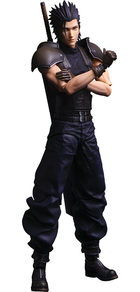 Zack Fair Action Figure by Square Enix — official photo 10