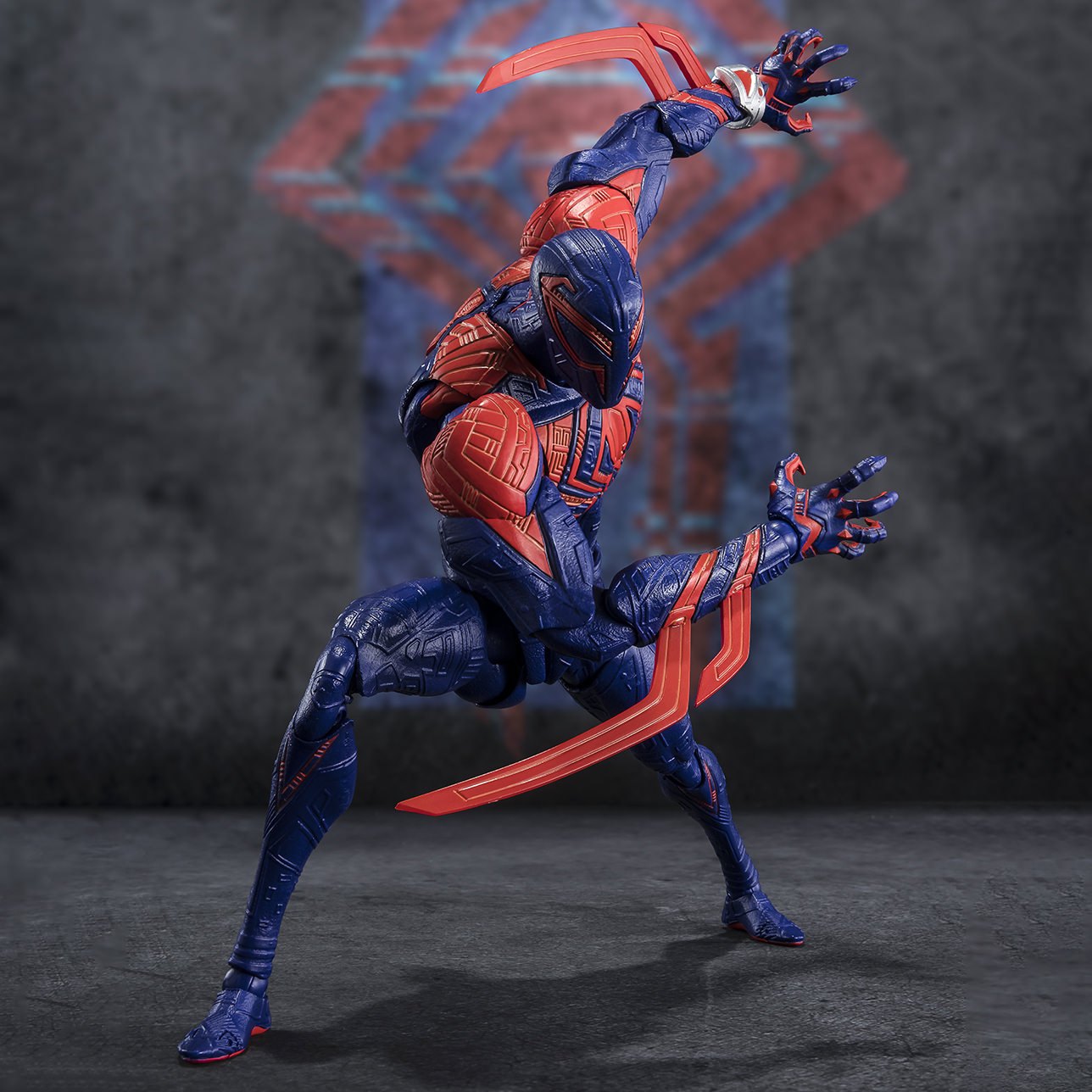 Spider-Man 2099 -928 Warden of the Multiverse- Action Figure by Tamashii Nations — official photo 4