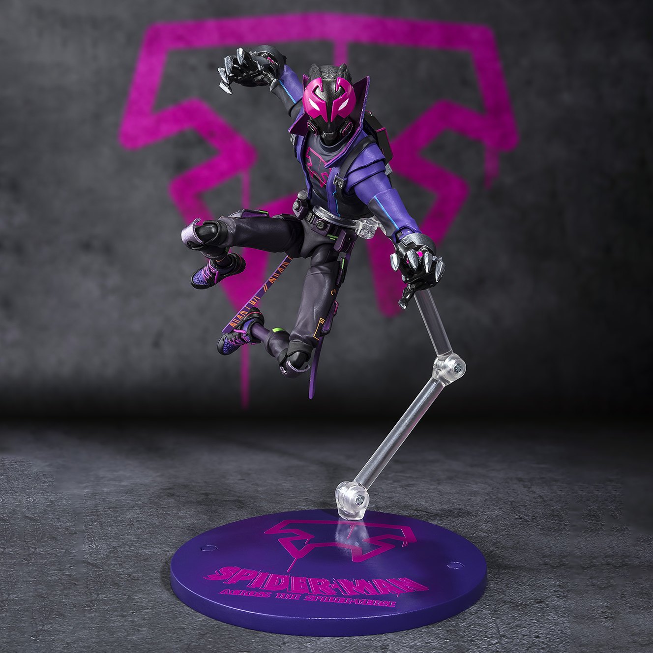 Miles G. Morales -42 Miles on the Prowler's Path- Action Figure by Tamashii Nations
