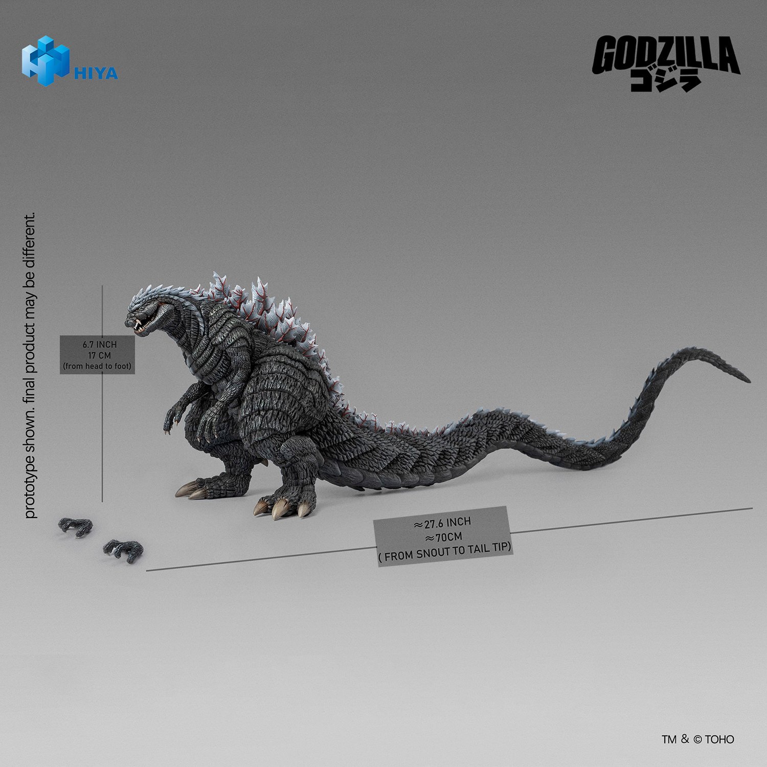 Godzilla (Ultima Version) Action Figure by Hiya Toys