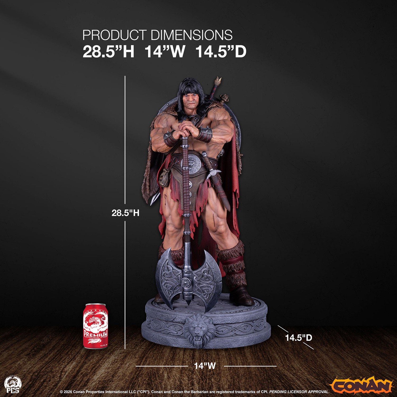 Conan 1:3 Scale Statue by PCS