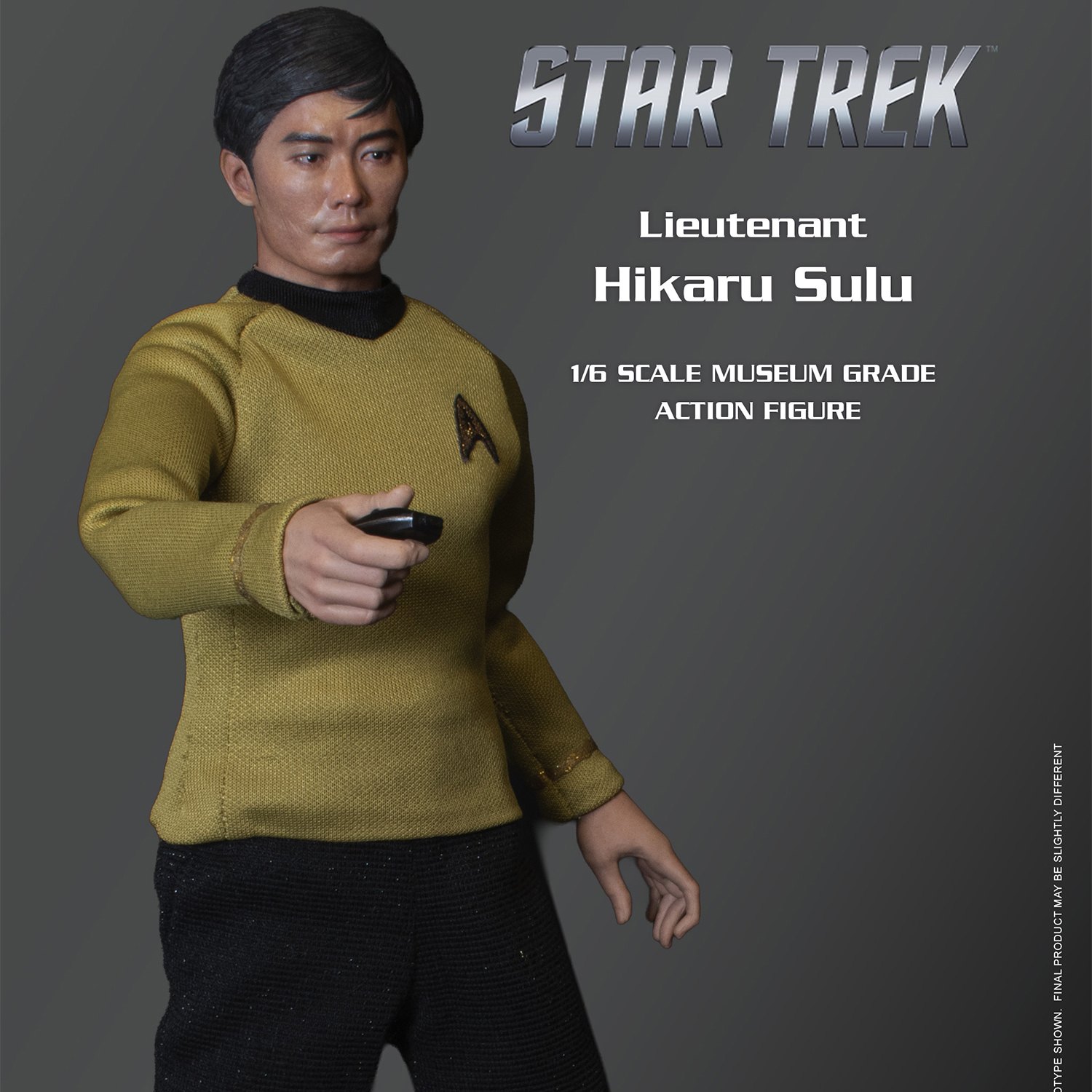 Lieutenant Hikaru Sulu  Sixth Scale Figure by EXO-6 — official photo 6