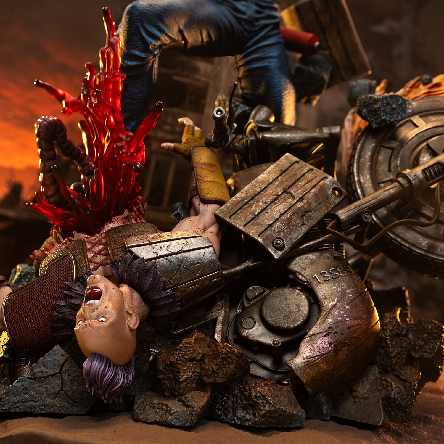 Kenshiro 1:6 Scale Statue by HEX Collectibles — official photo 6