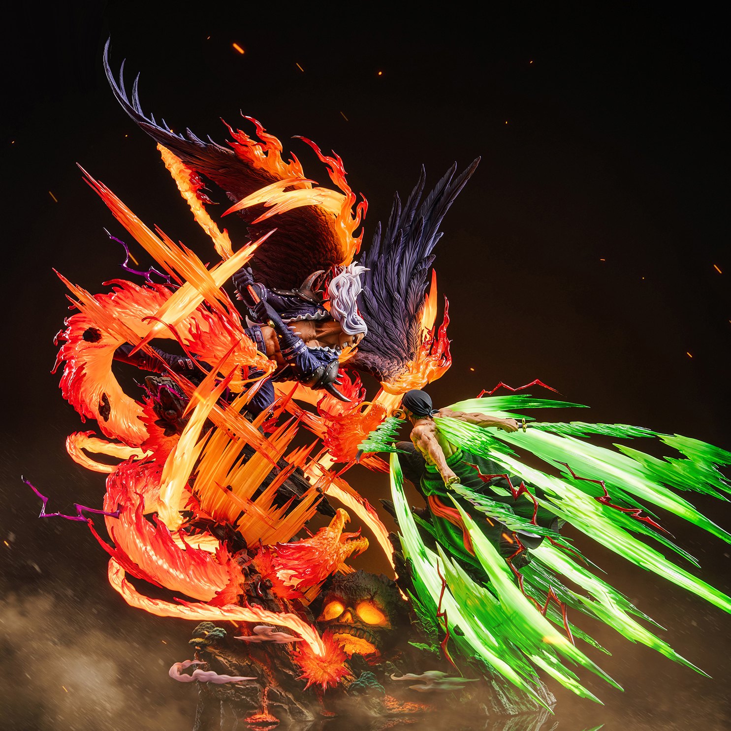 Zoro vs. King Statue by Jimei Palace x Anikingdom — official photo 14