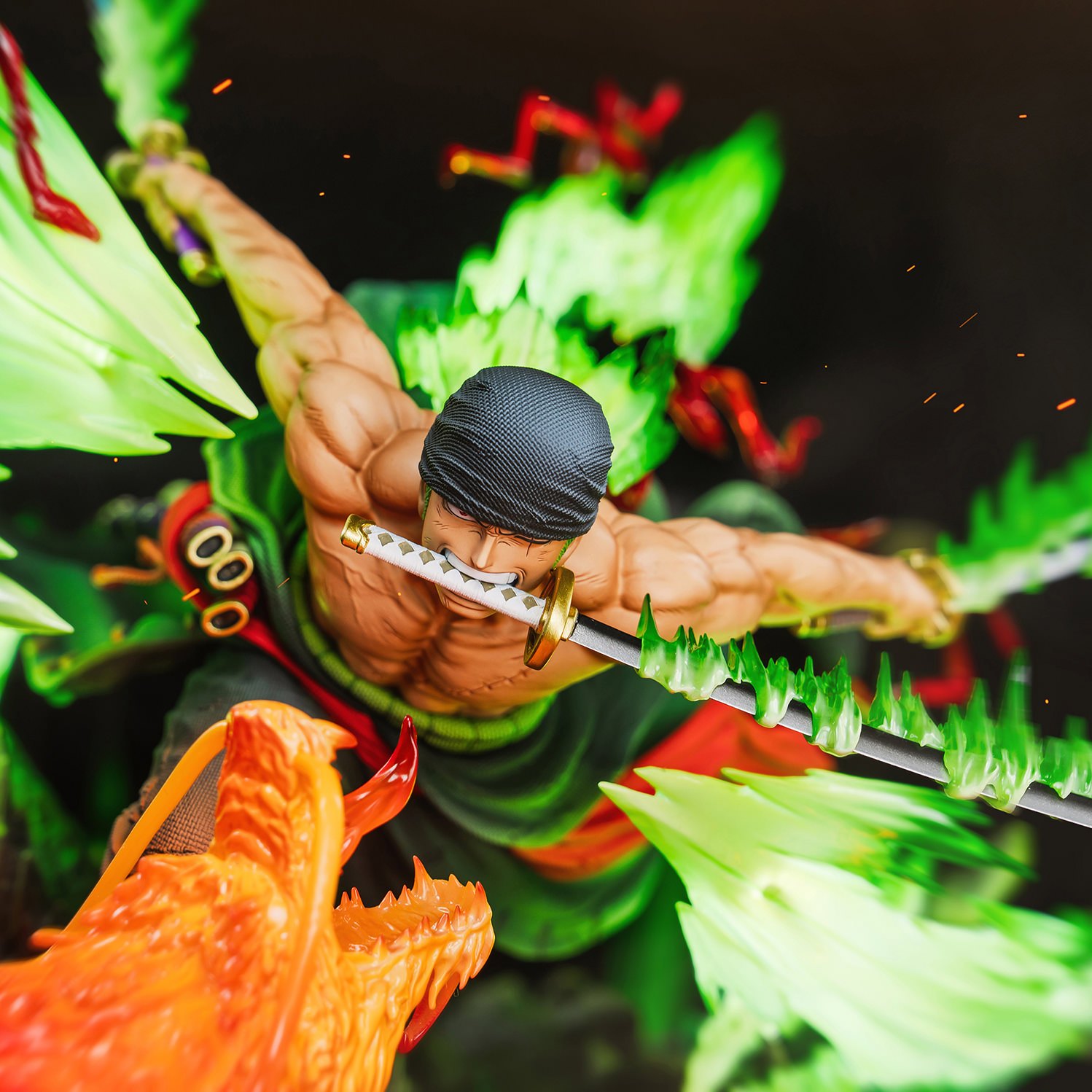 Zoro vs. King Statue by Jimei Palace x Anikingdom — official photo 16