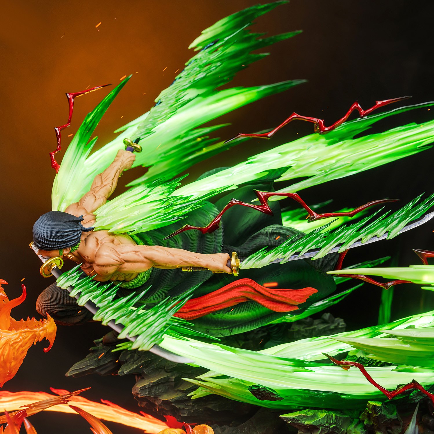 Zoro vs. King Statue by Jimei Palace x Anikingdom — official photo 18