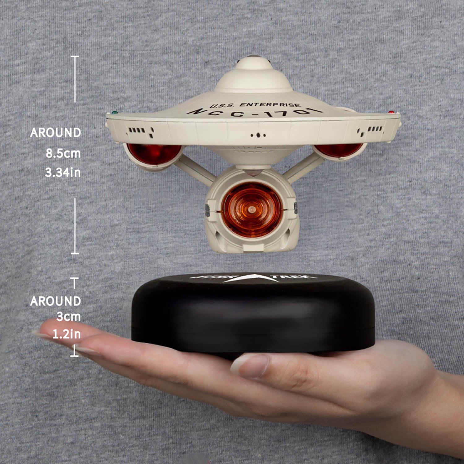 U.S.S. Enterprise NCC-1701 Collectible Figure by Beast Kingdom
