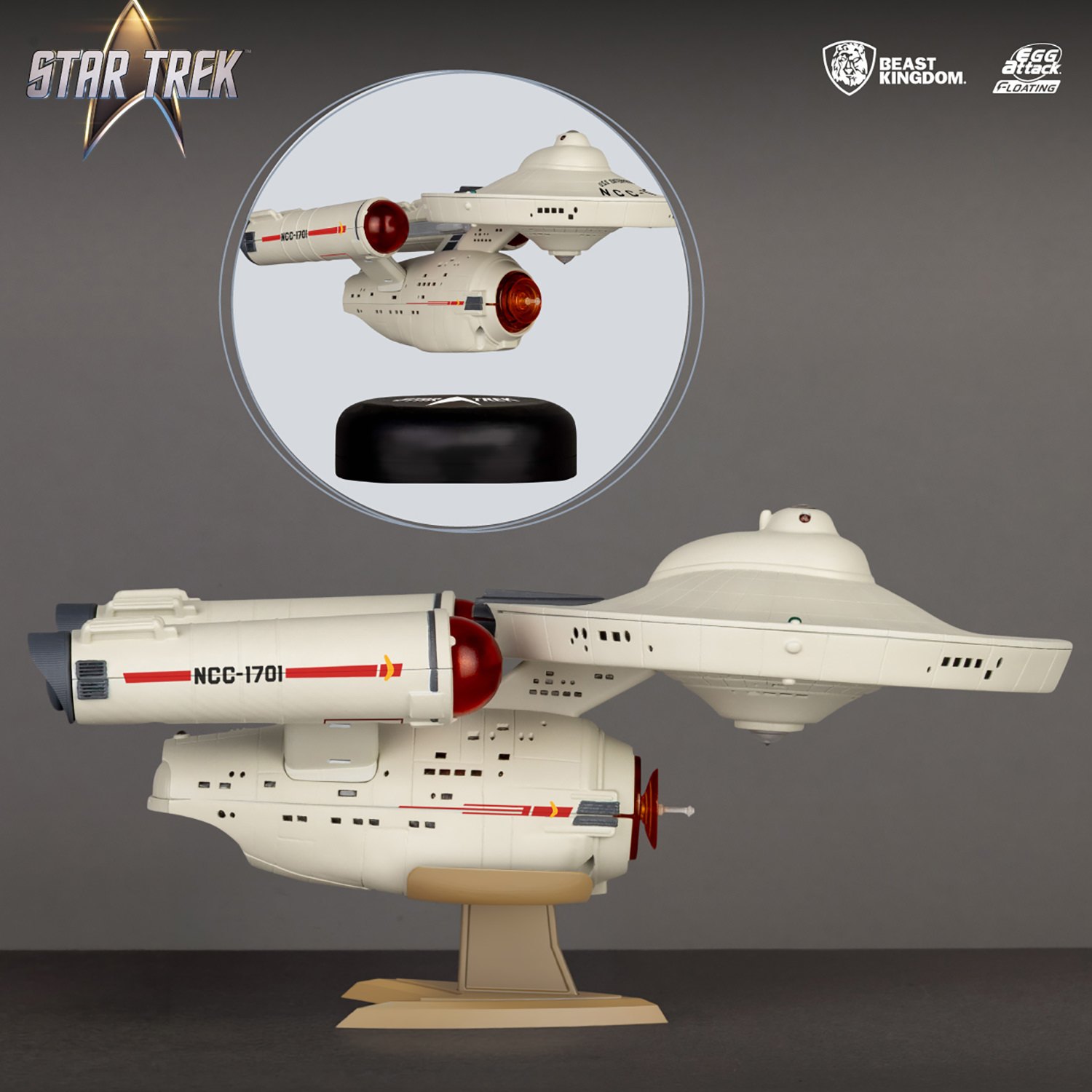 U.S.S. Enterprise NCC-1701 Collectible Figure by Beast Kingdom — official photo 4