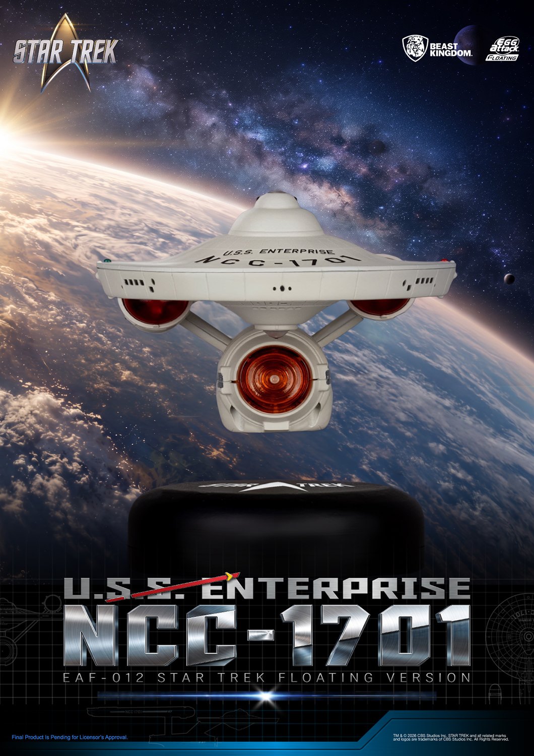 U.S.S. Enterprise NCC-1701 Collectible Figure by Beast Kingdom — official photo 11