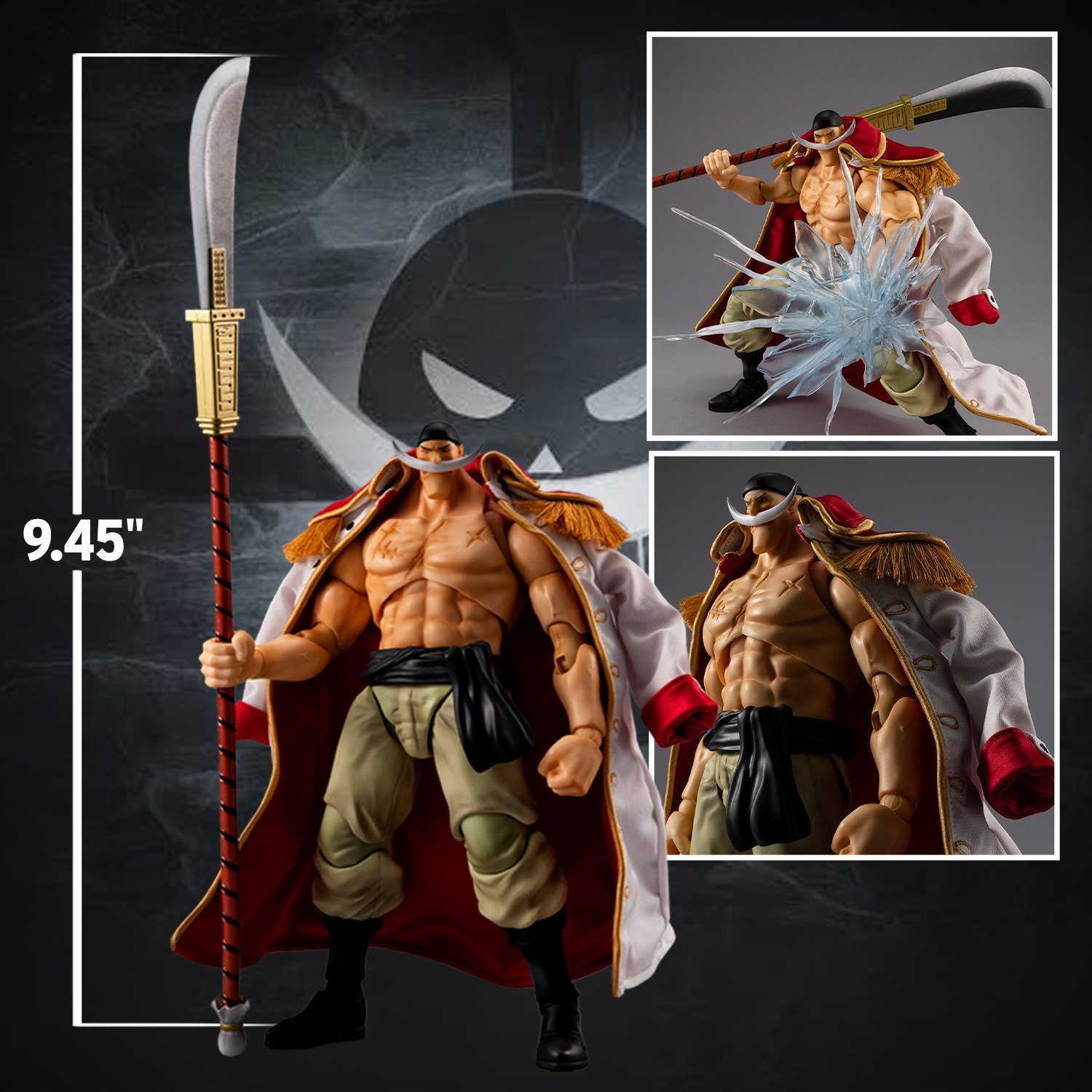 "Whitebeard" Edward Newgate Ver.1.5 Action Figure by MegaHouse