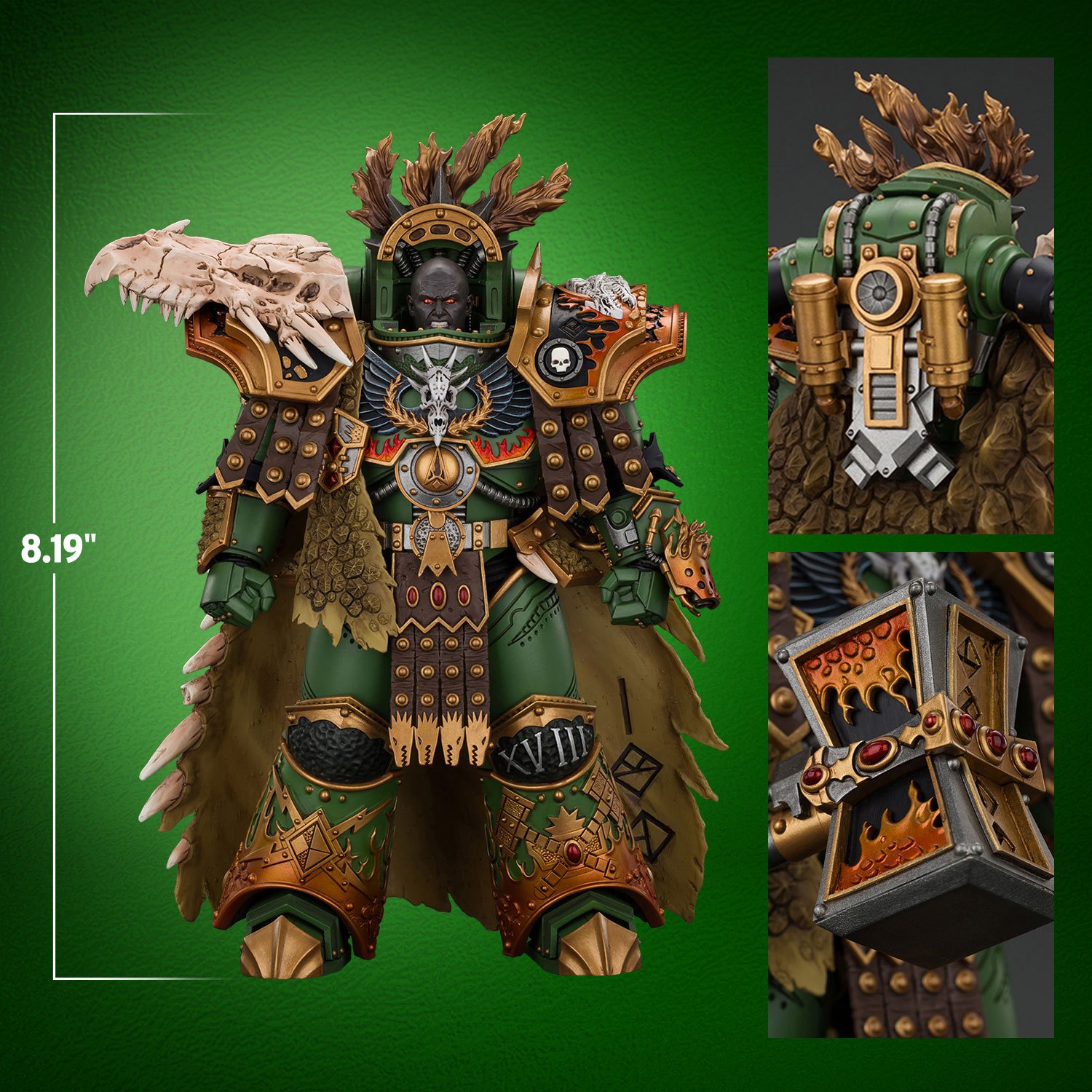 Vulkan, Primarch of the XVIIIth Legion Action by JoyToy