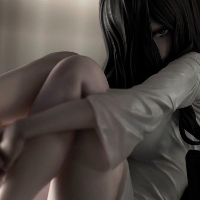 Sadako Bishoujo Statue by Kotobukiya — official photo 7