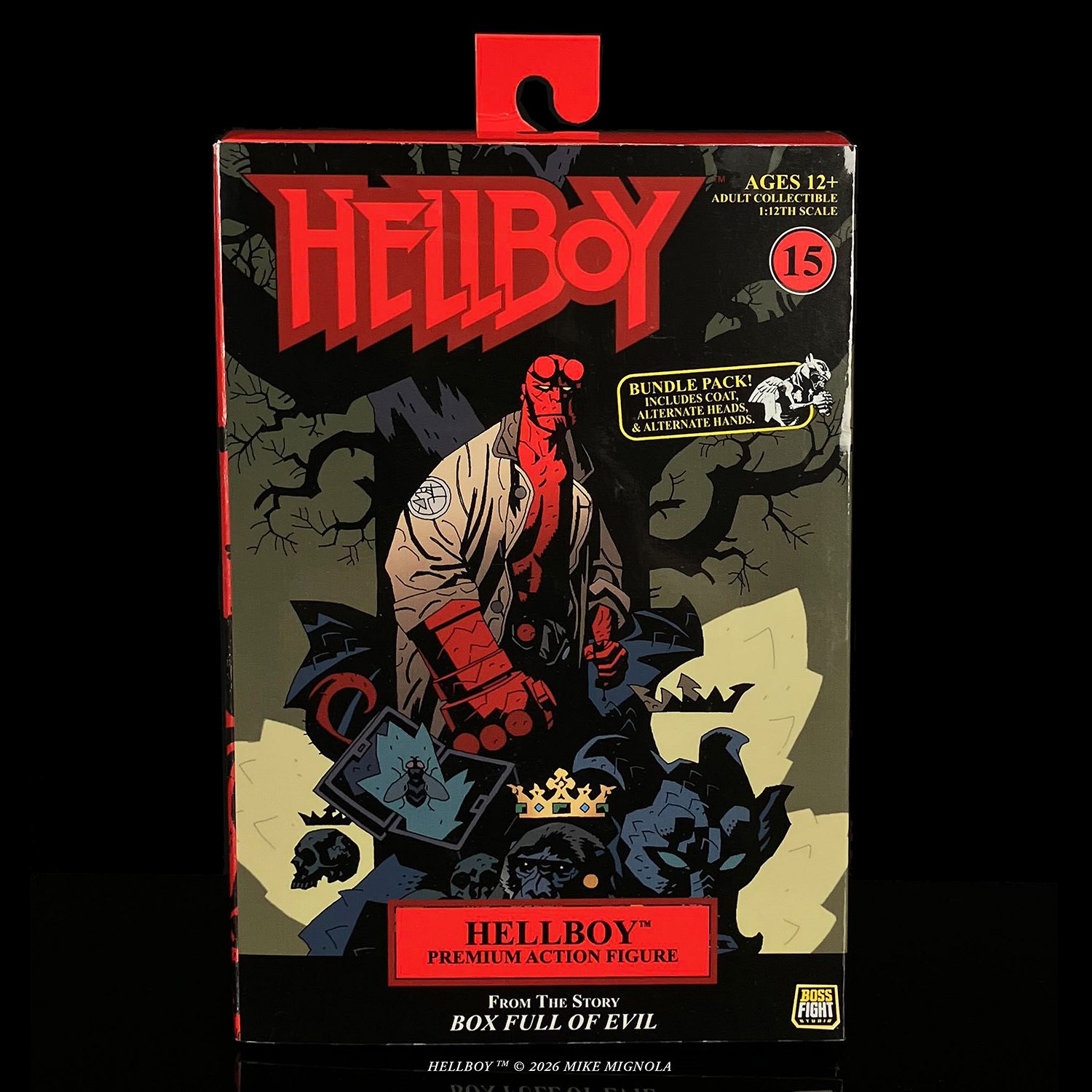 Hellboy (Box Full of Evil) Bundle Pack Action Figure by Boss Fight Studio — official photo 7