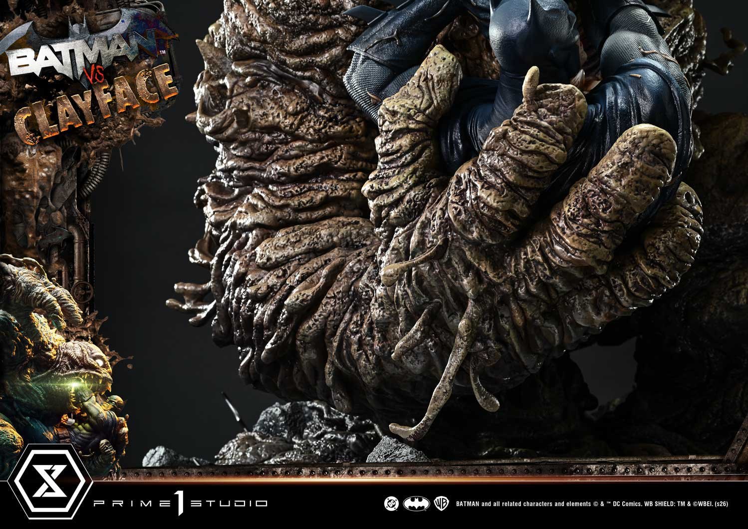 Batman vs Clayface (Deluxe Bonus Version) Quarter Scale Statue by Prime 1 Studio — official photo 15