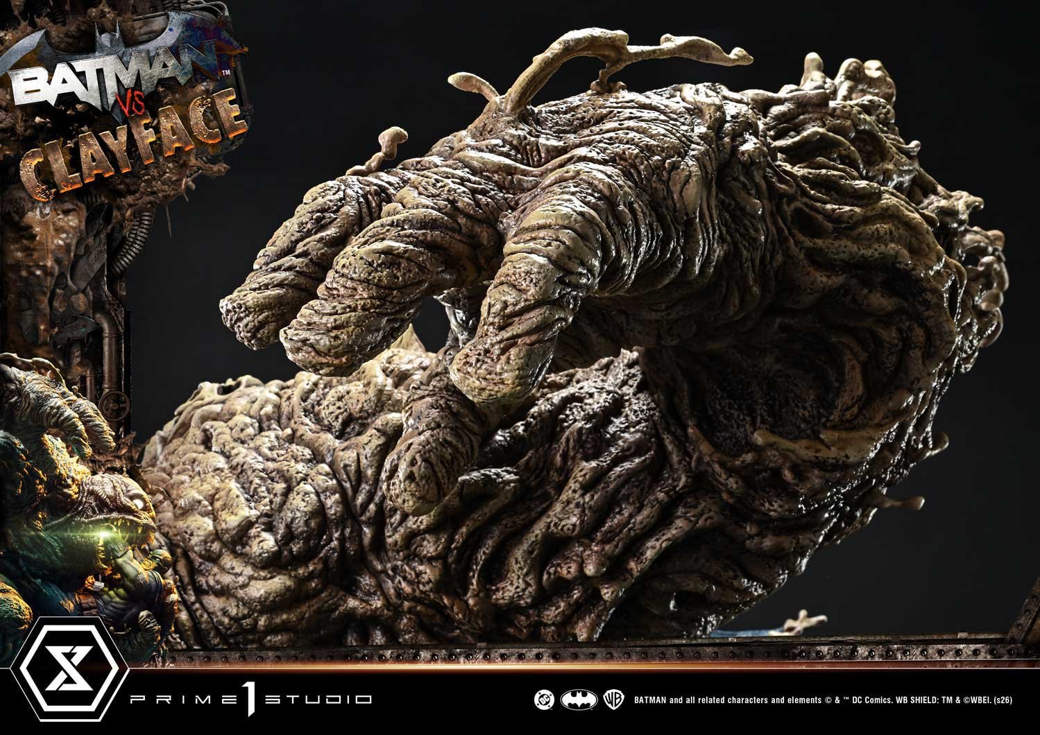 Batman vs Clayface (Deluxe Bonus Version) Quarter Scale Statue by Prime 1 Studio — official photo 16