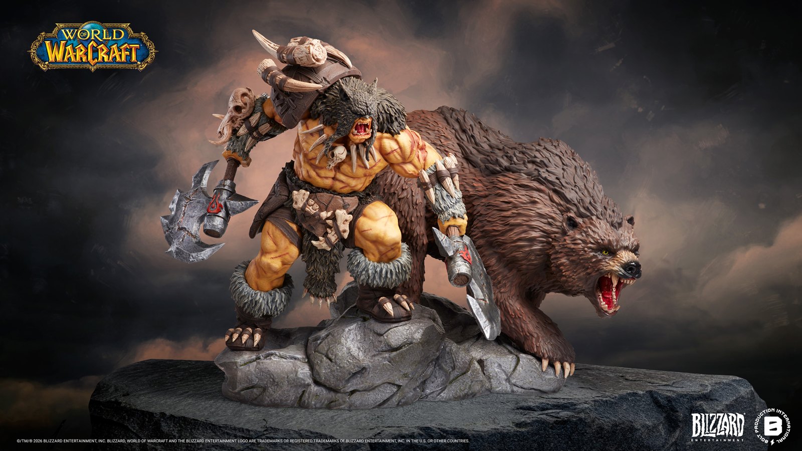 Rexxar &amp; Misha Statue by Bolt Production — official photo 10