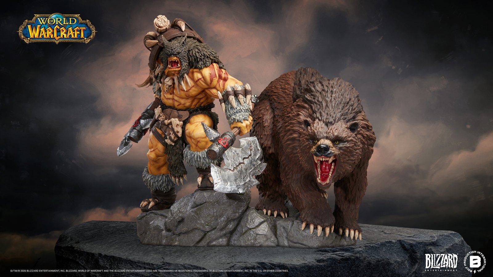 Rexxar &amp; Misha Statue by Bolt Production — official photo 11