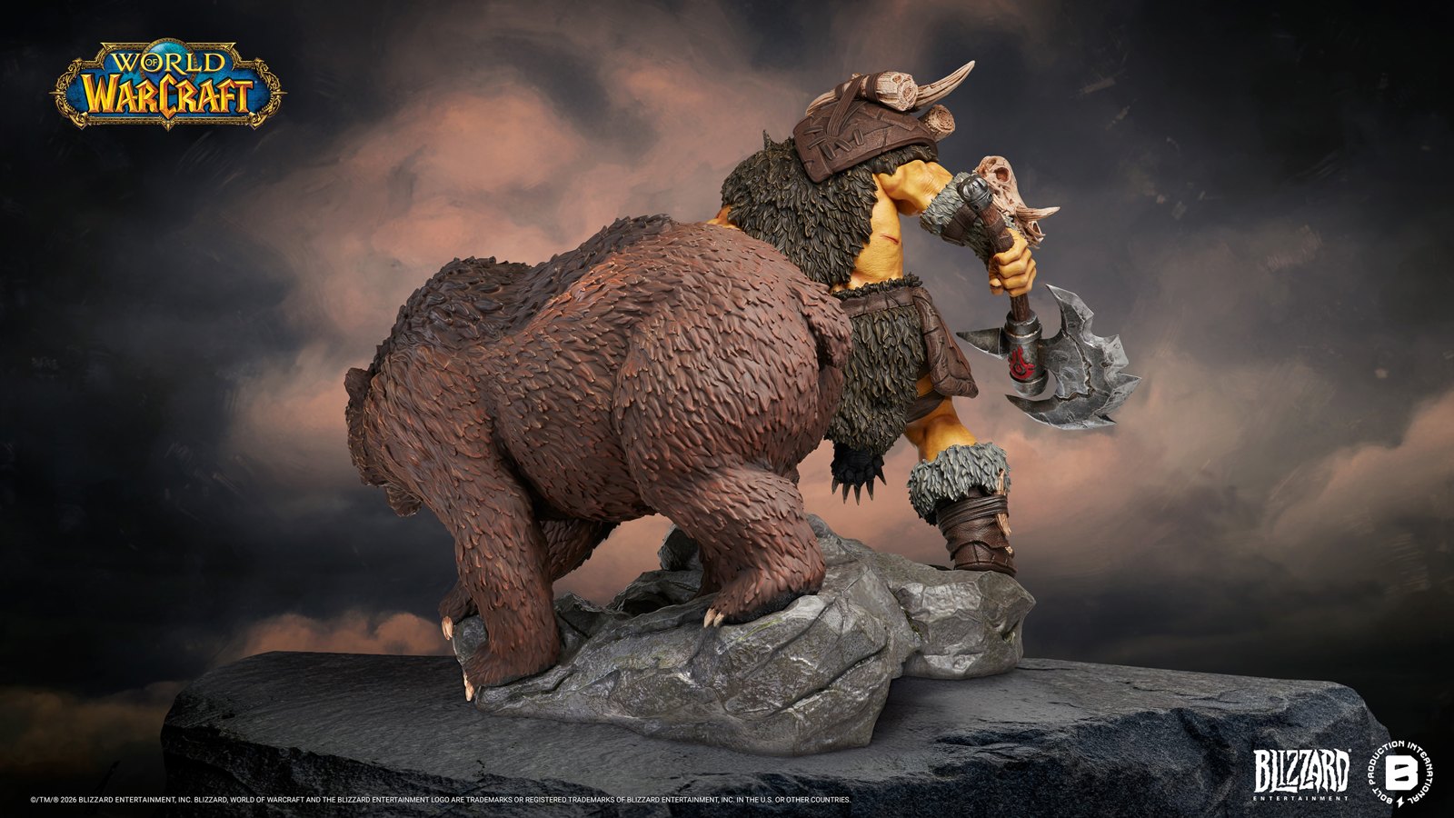 Rexxar &amp; Misha Statue by Bolt Production — official photo 12