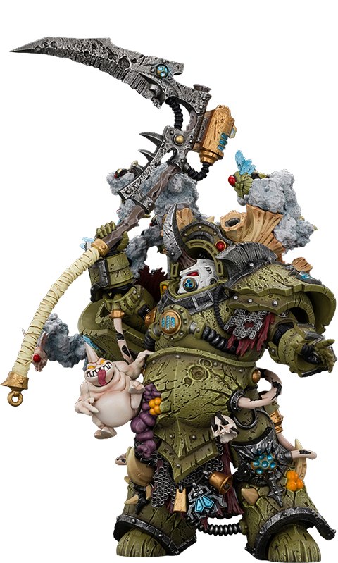 Death Guard Typhus, Herald of the Plague God Action Figure by JoyToy — official photo 18