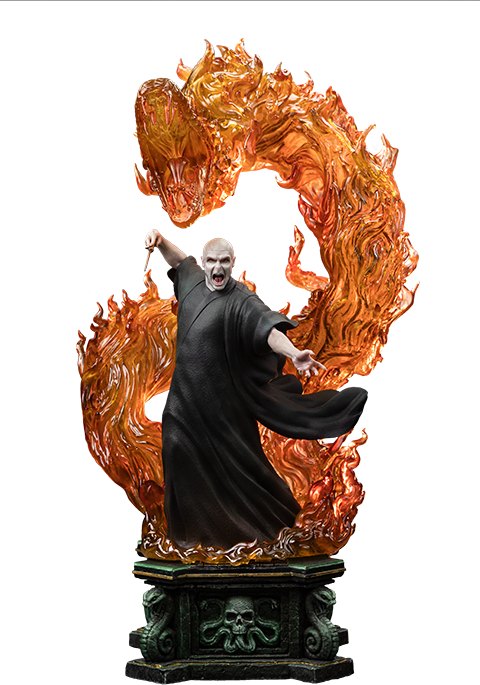 Voldemort Unleashed 1:10 Scale Statue by Iron Studios — official photo 13