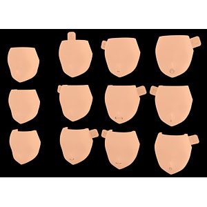 MEGAMI DEVICE M.S.G 08 FACE SET BUSTER DOLL SKIN COLOR D