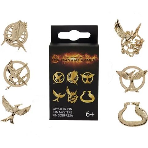 The Hunger Games Mystery Box Pin Case of 12