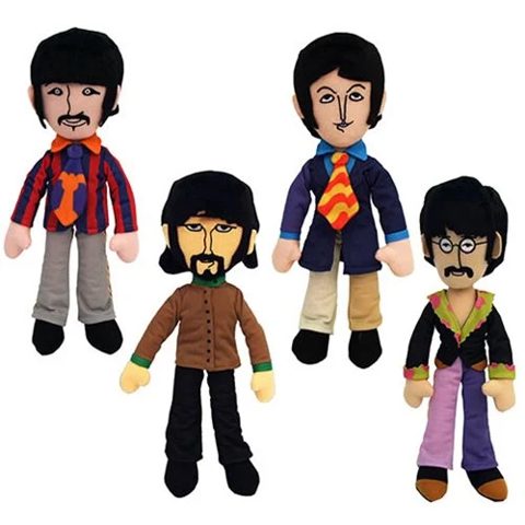 The Beatles Yellow Submarine Band Member Plush Box Set