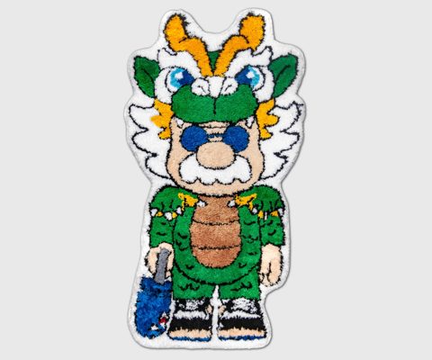 Leon the Dragon Rug