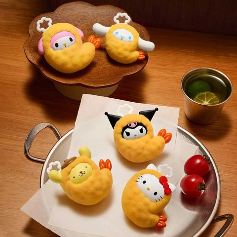 POP BEAN Hello Kitty and Friends Fried Shrimp Series
