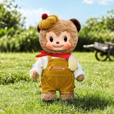 RiboDiary Forest Gathering Day Series Plush Doll Bag - Bearibo