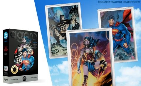 DC Trinity Blind Box Silver Collectible