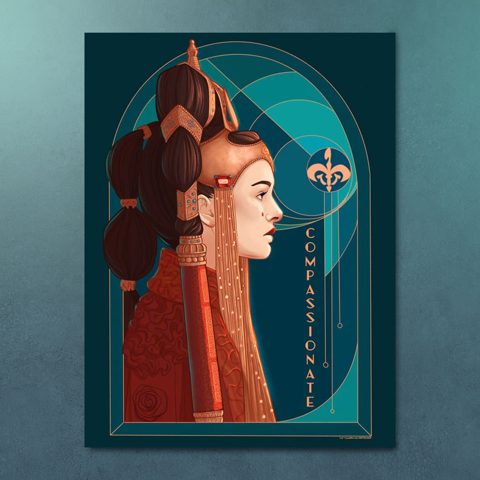 Compassionate Queen Art Print