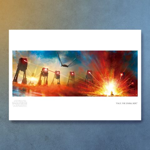 Face the Dark Side Art Print