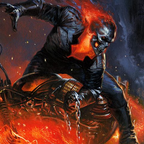 Ghost Rider Art Print