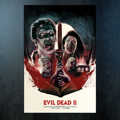 Evil Dead II Movie Poster