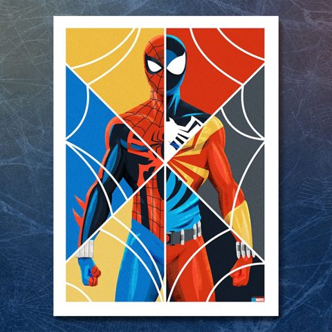 Web of Spider-Man Art Print