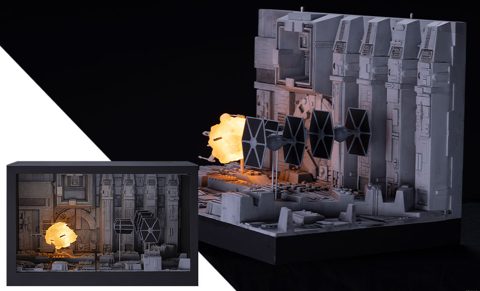 Trench Run Mini Scale Diorama