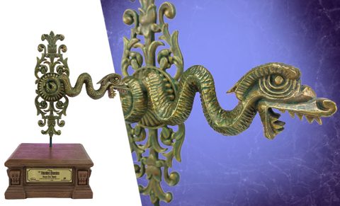 Serpent Door Handle Prop Replica