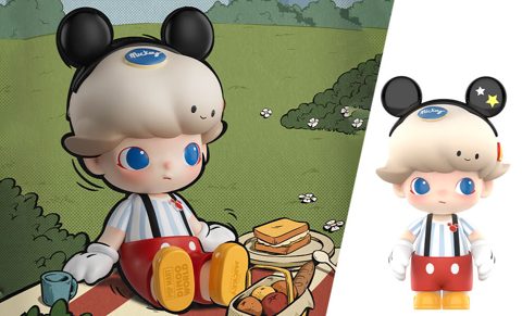 MEGA JUST DIMOO 400% Mickey Mouse Collectible Figure